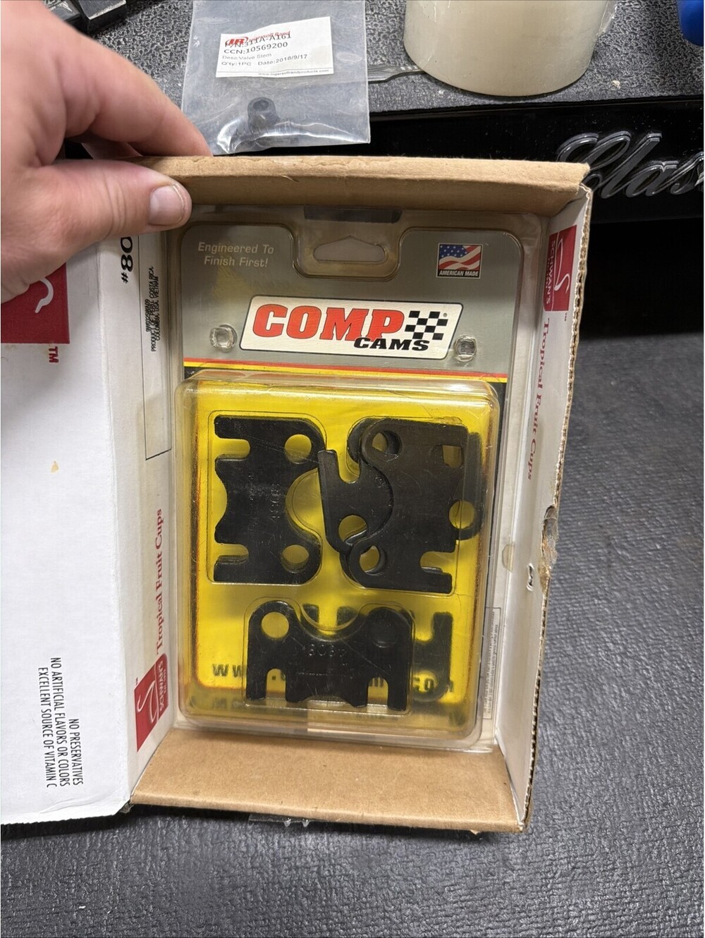 COMP Cams 4808-8 5/16" SBC Flat Guide Plates Set of 8 - Used